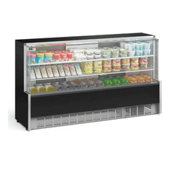 Vitrine Refrigerada Fria Aurora GPSA-205R Preta 110V - Gelopar