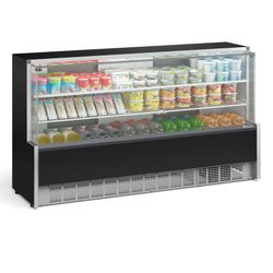 Vitrine Refrigerada GPSA-205R Preta 220V - Gelopar