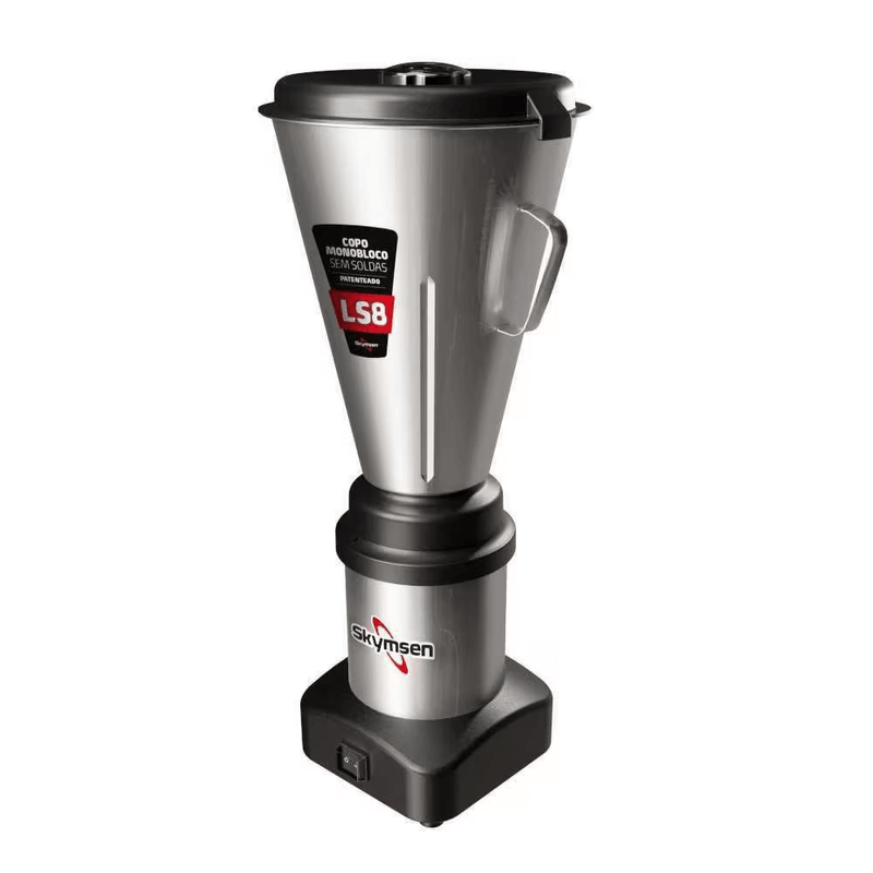 Liquidificador-Comercial-Copo-Monobloco-Em-Inox-LS8-Bivolt---Skymsen