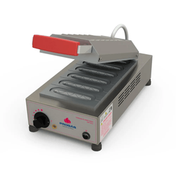 Máquina Para Crepe Suíço 6 Cavidade Elétrica 220V Progás