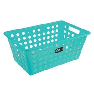 Cesta De Plástico Grande Verde - Coza