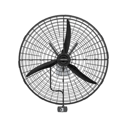 Ventilador de Parede Industrial 1M 1/2CV Preto 220V Alta Potência