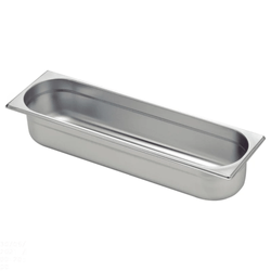Cuba para Restaurante em Inox 2/4 100mm Sem Alça Narcel