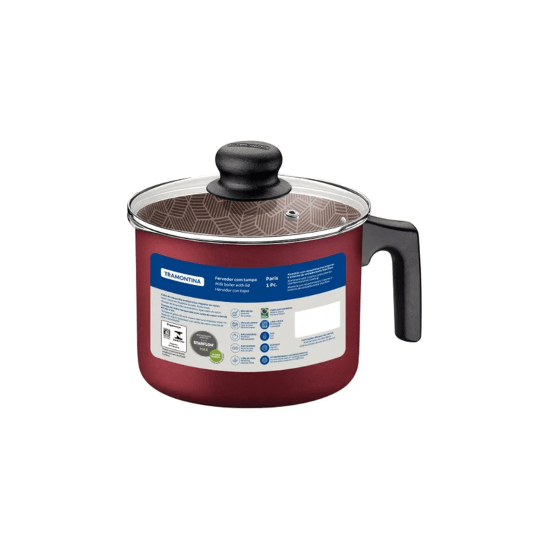 Fervedor-Antiaderente-1-9L-Vermelho-com-Tampa-Vidro-Tramontina-Paris