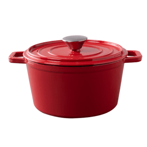 Caçarola De Ferro Sauté 3,6 Litros Vermelha - Brinox