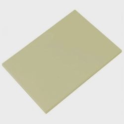 Tábua de Corte Polietileno Bege 49x29cm FGM