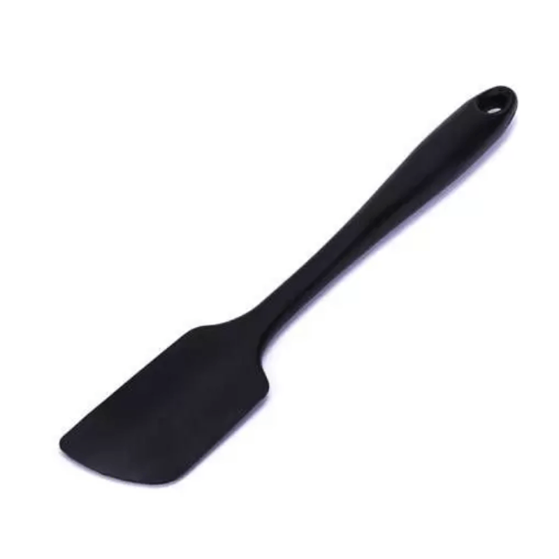 Espatula-De-Silicone-Reta-Preta-28cm---Weck