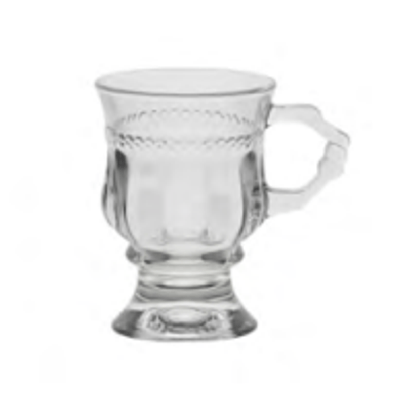 Taca-Para-Cappuccino-Com-Alca-e-Pe-De-Cristal-Diamante-142-ml---Lyor