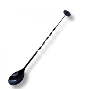 Colher Bailarina De Inox Preta 28cm - Full Fit