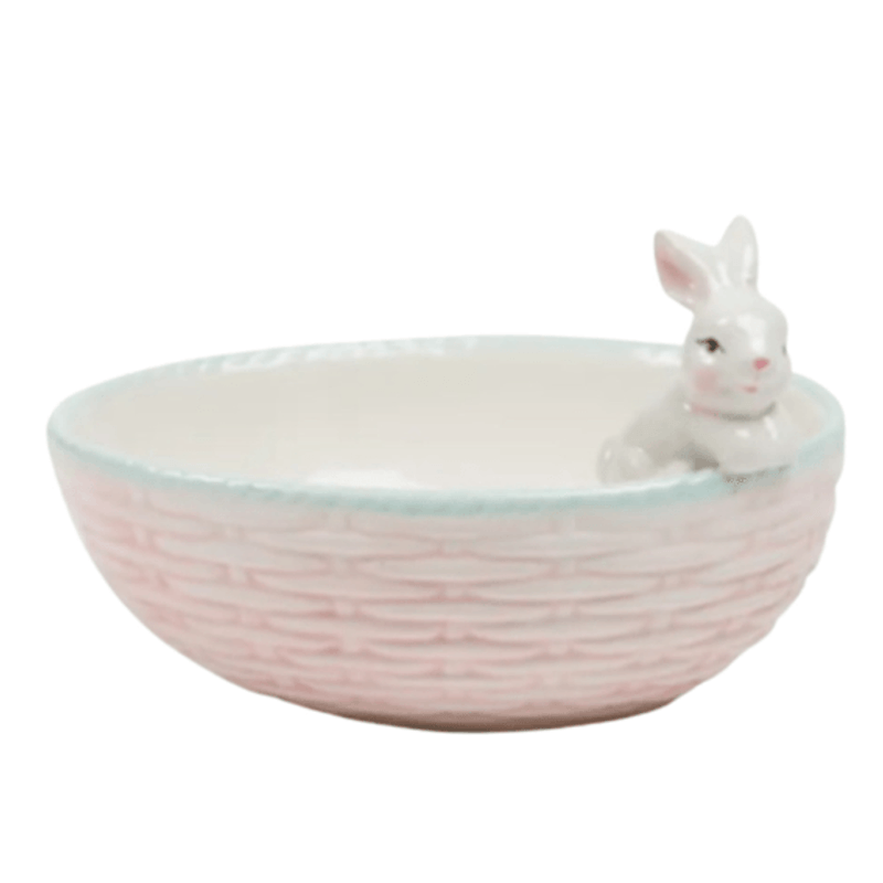 Bowl-De-Ceramica-Rosa-Ovo-e-Coelho---MP3-Utilidades