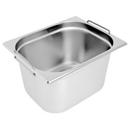 Cuba para Restaurante em Inox 1/2 200mm Com Alça Narcel