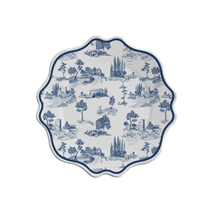 Sousplat De Cerâmica Monaco Azul Anacapri - Scalla