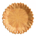 Prato-De-Ceramica-Sobremesa-Playful-Flowers-Laranja---Scalla