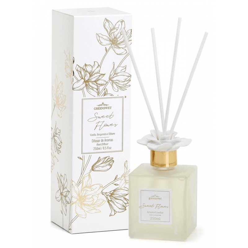 Difusor-de-Aromas-Sweet-Flower-250ml-Greenswet---Floral-e-Delicado