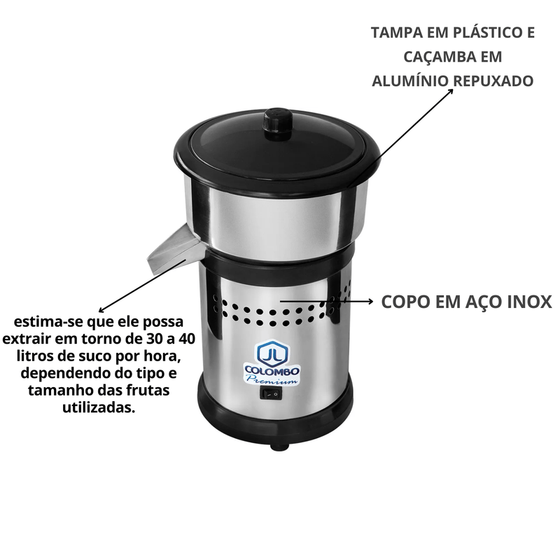 Extrator-de-Suco-Industrial-Colombo-Power-707-Bivolt