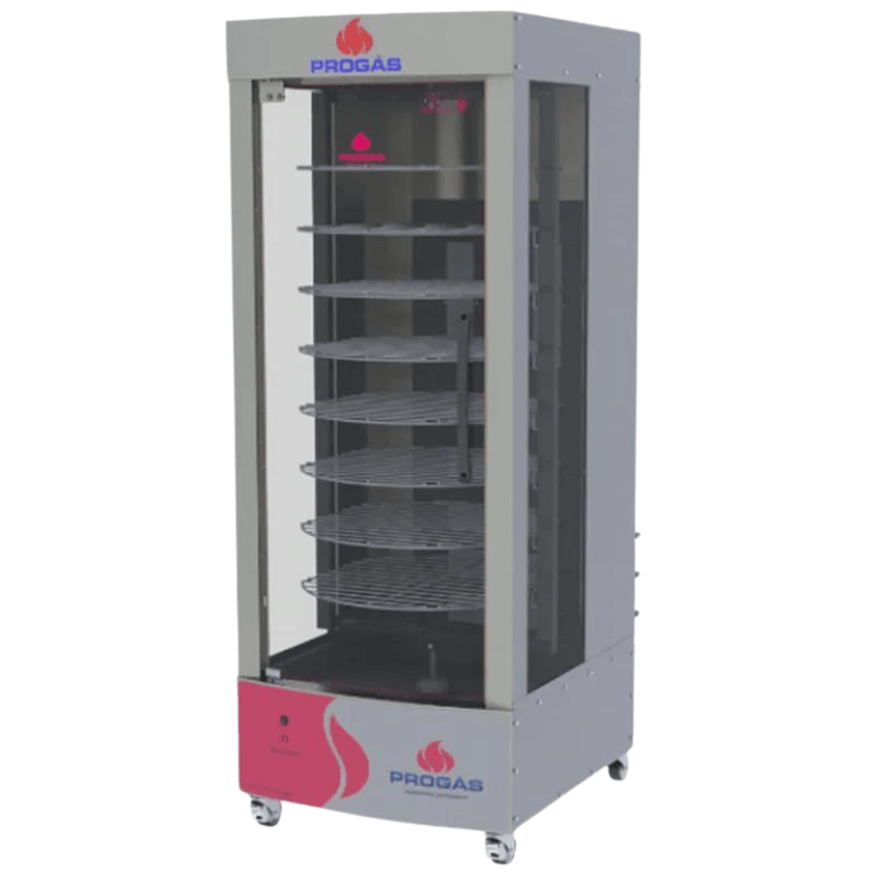 Forno-Multiuso-a-Gas-Progas-128kg-8-Grelhas-PRP-482-G5-Bivolt