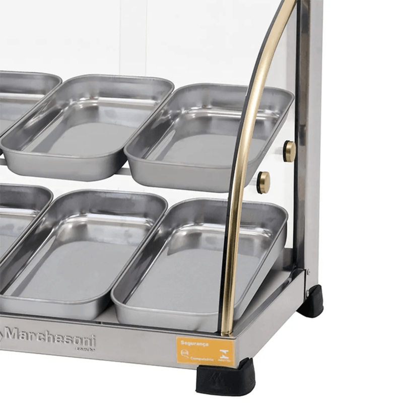 Estufa-Curva-Dupla-10-Bandejas-220V-Ouro-Ef-2-212-Marchesoni