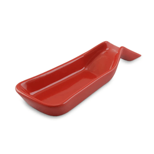 Descanso de Colher Reto Cerâmica Vermelho Ceraflame Gourmet