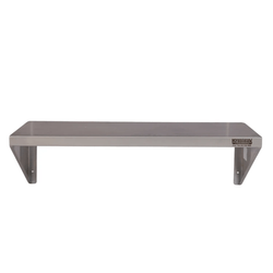 Prateleira Suspensa Lisa em Aço Inox 430 1,50m x 50cm – Krasinox