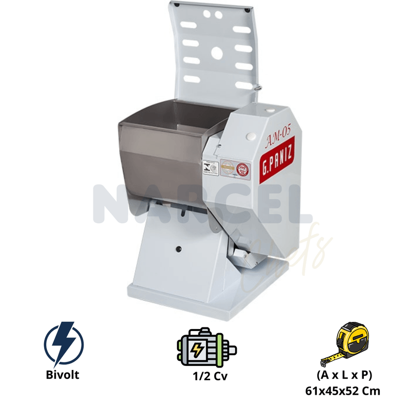 Amassadeira Basculante 05kg AM05 - Gpaniz