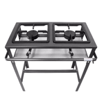 Fogao Industrial 2 Bocas Alta Pressao FE502 Metal Brey