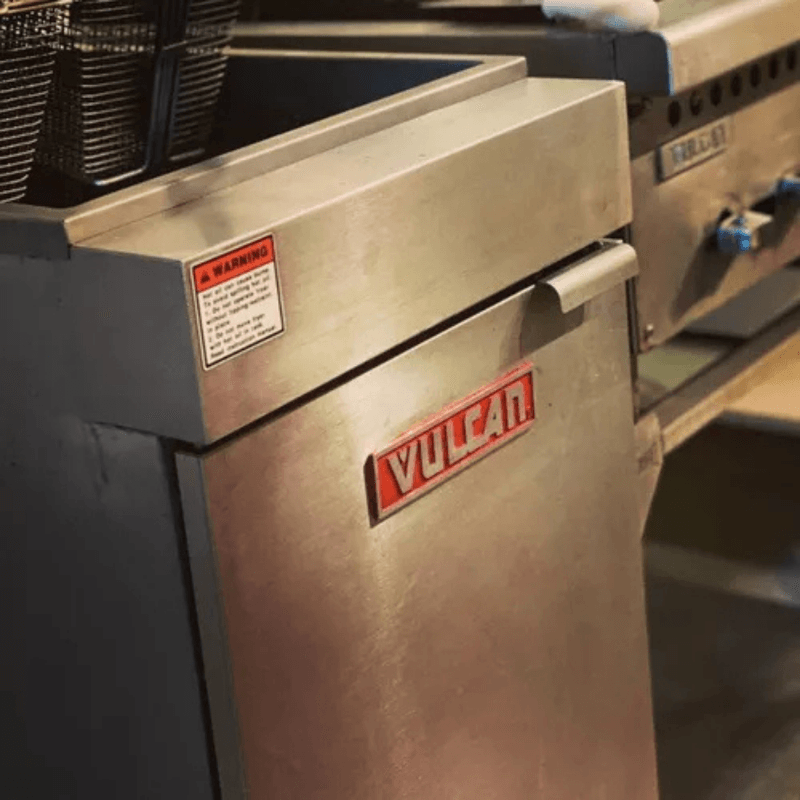 Fritadeira a Gas Vulcan LG400 Hobart 28 Litros