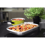 Assadeira Tramontina Cosmos Retangular Inox 43cm 4L Premium