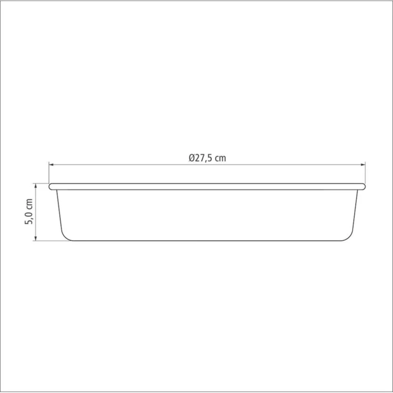 Assadeira Redonda Antiaderente 26cm 2-4L Tramontina Starflon Max