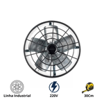 Exaustor Comercial Axial Eletrico 30Cm 220V Ventisol