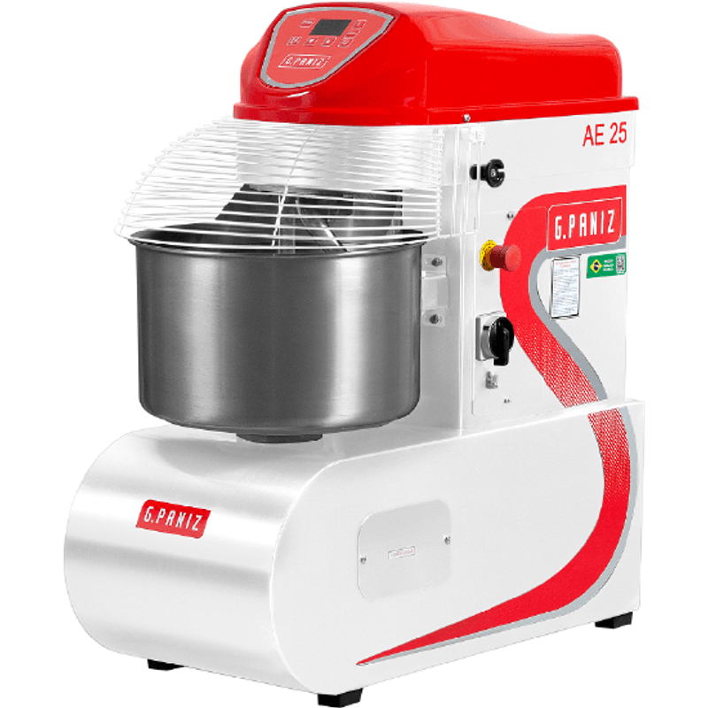 Amassadeira Espiral 25 Litros Trifasico AE25L - Gpaniz