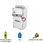 Fritadeira a Gas 20L com Agua e Oleo 3 Cestos FAOAP-30 Venancio