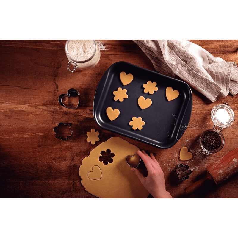 Assadeira Rasa Tramontina 40cm Antiaderente Starflon Grafite