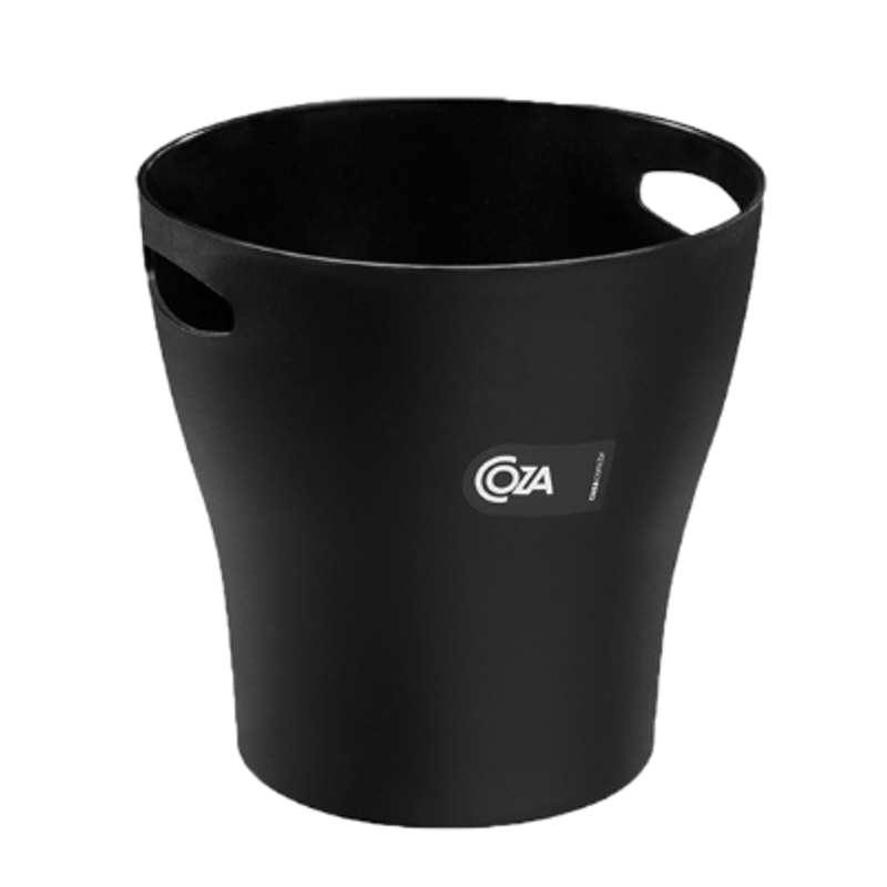 Balde De Plastico Para Gelo-Mini Cooler Preto - Coza