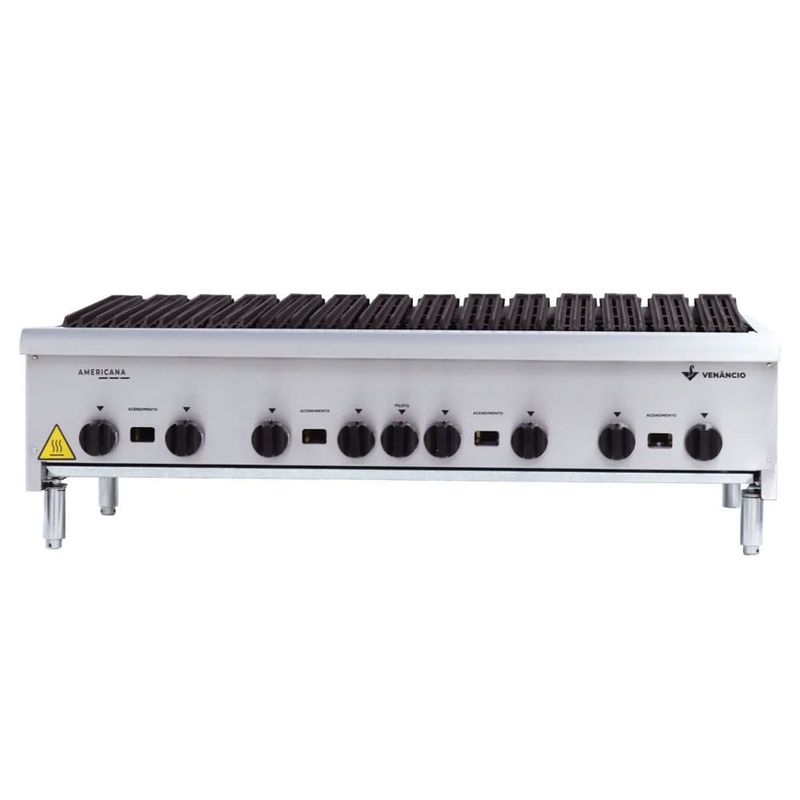 Char Broiler a Gas Linha Americana 120cm CGG120 - Venancio