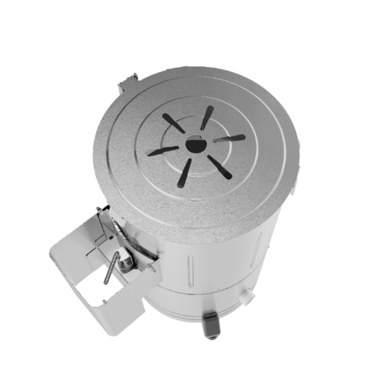 Descascador De Batatas Industrial 10Kg DB10 Skymsen 0-5CV 220V