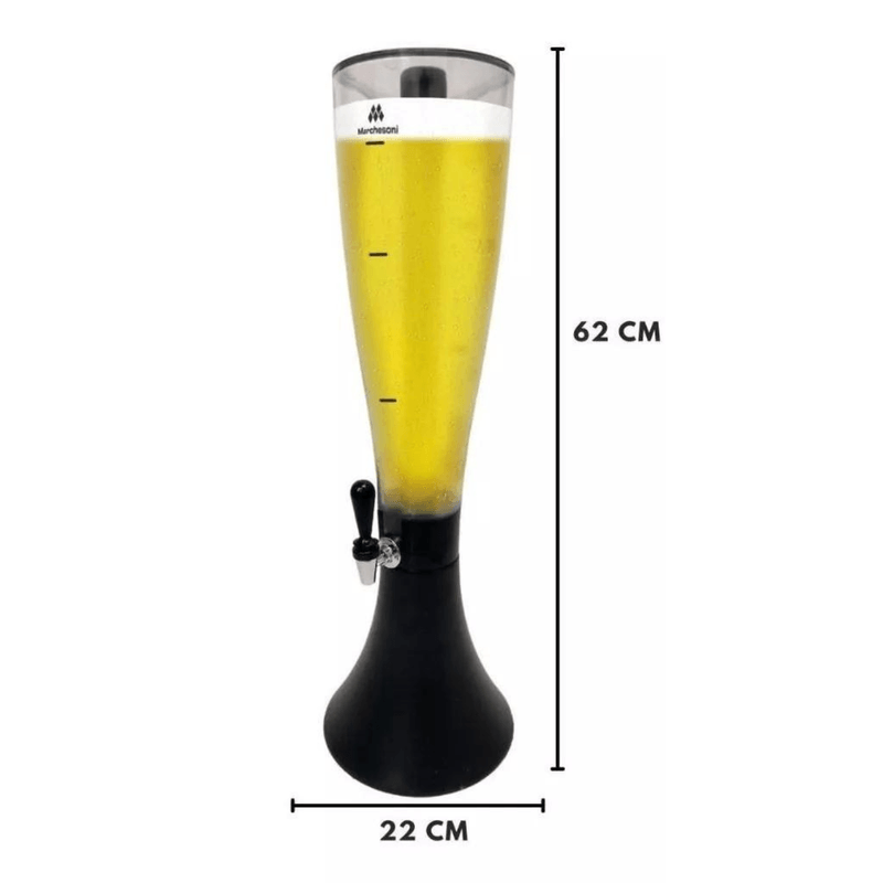 Torre De Chopp 2-5 Litros Tulipa Marchesoni