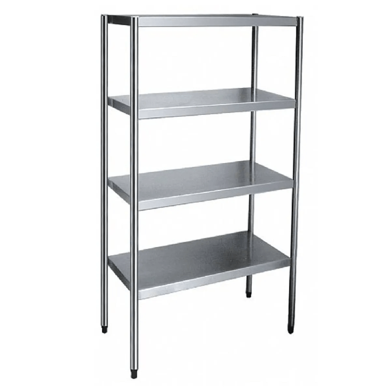 Estante Inox 4 Planos 1-50m x 40cm Aco 430 - Krasinox