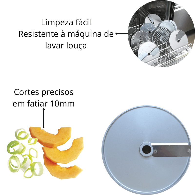 Disco Fatiador De Alimentos 10mm Skymsen