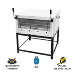 Forno Industrial a Gas Venancio Firiv90 80x60cm Refratario