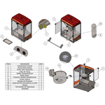 Maquina Pipoqueira Eletrica Profissional 127V Braesi BMP-150