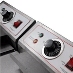 Fritadeira Eletrica Skymsen FED20N 2 Cubas 5L Inox 220V