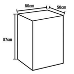 -Refresqueira Industrial 50 Litros Alta Performance RFI50 220V Begel