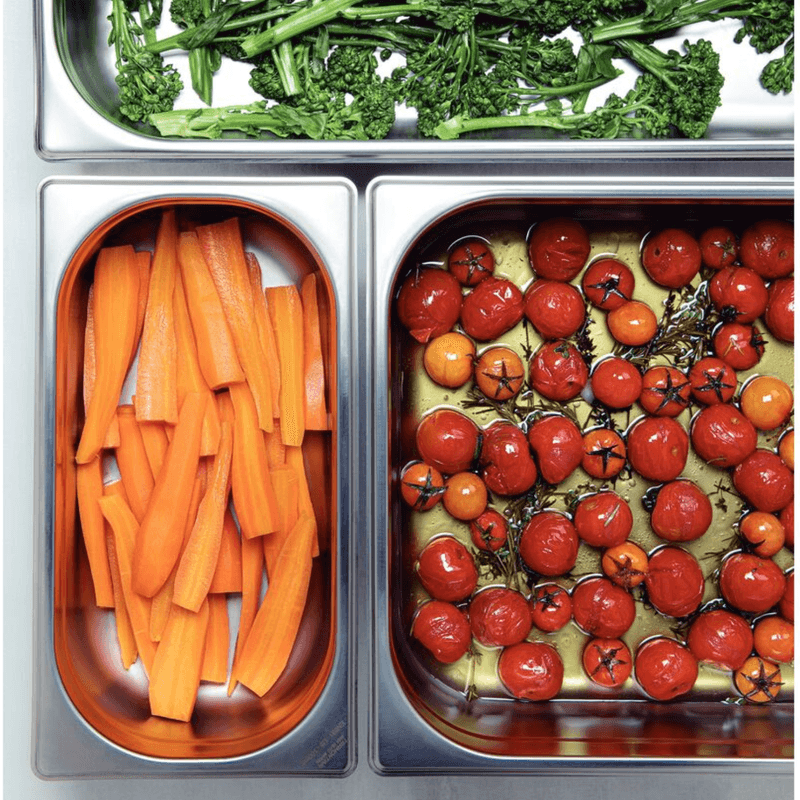 Cuba para Restaurante em Inox 1-4 65mm Sem Alca Narcel