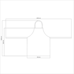 Avental Estampado Churrasco Tramontina 100- Algodao Preto Unissex