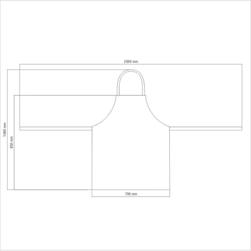 Avental Estampado Churrasco Tramontina 100- Algodao Preto Unissex