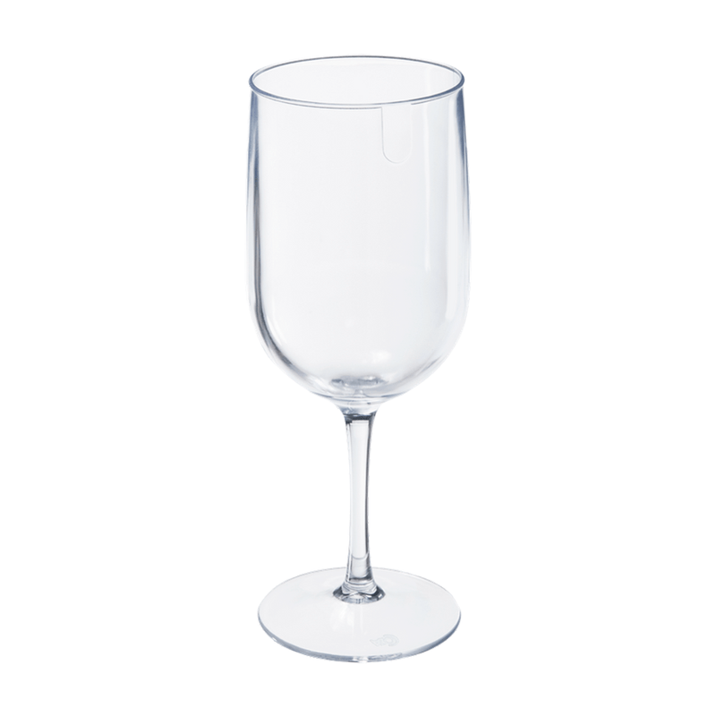 Taca De Poliestireno Para Agua-Vinho Fun Cristal 380ml - Coza