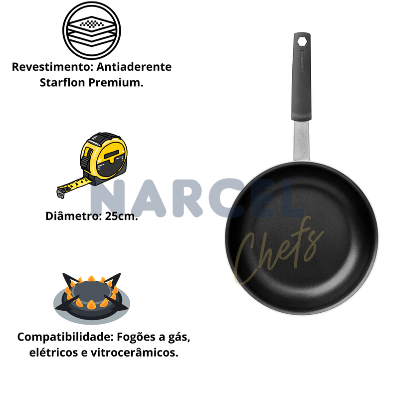 Frigideira Profissional Tramontina Fusion 25cm 20837025