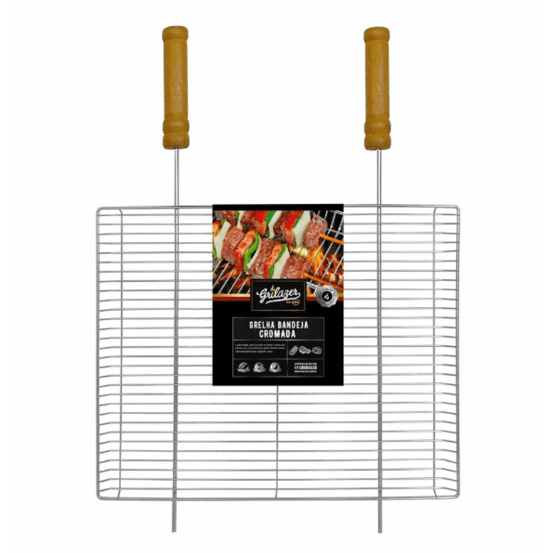 Grelha Pratica Borda Simples Horizontal - Grilazer