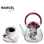 Chaleira De Vidro Com Infusor 1-6 Litros - Gp Inox