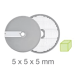 Kit Cubo 5x5x5mm para Processador Robot Coupe Profissional